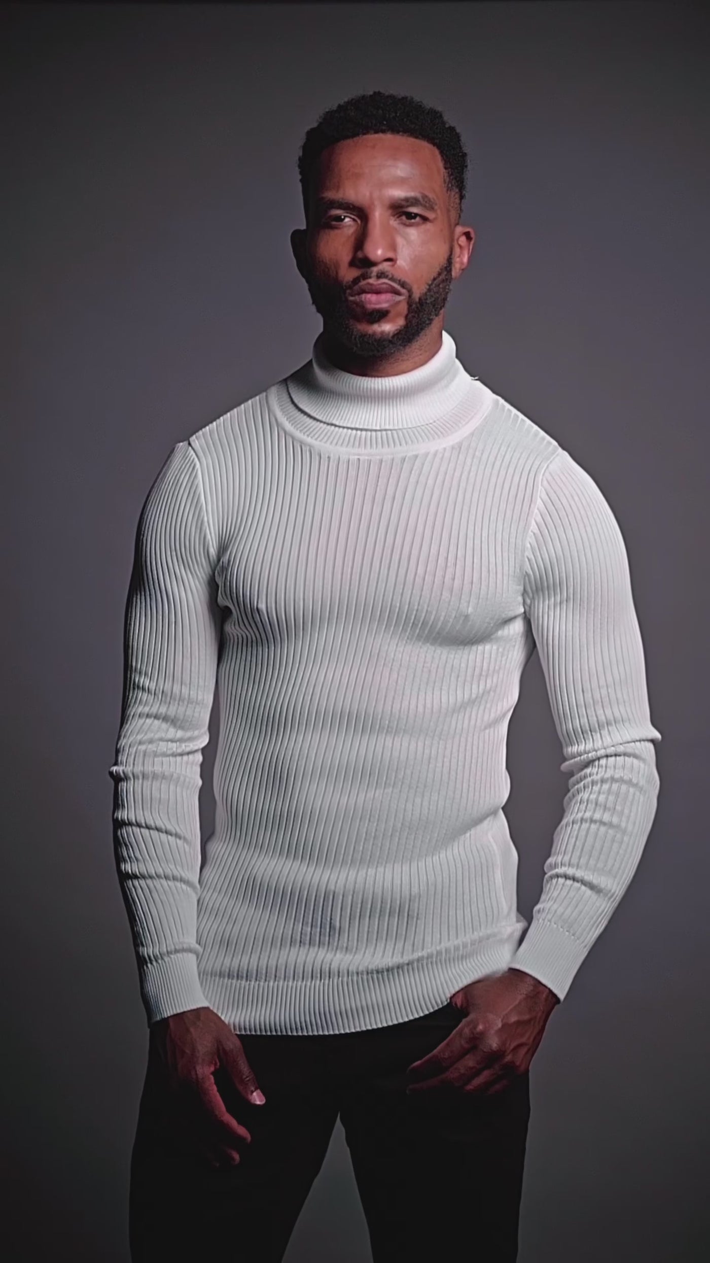 'Pop' Turtleneck